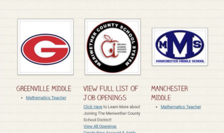 Job Announcements for Meriwether County Schools